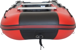 Gladiator B 330 AD LIGHT Красно-черный моторная лодка ПВХ Air-deck, фото 4