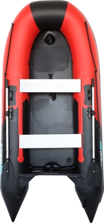 Gladiator B 330 AD LIGHT Красно-черный моторная лодка ПВХ Air-deck, фото 2