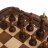 Шахматы + Нарды резные &quot;Арарат&quot; с бронзой 60, Ohanyan