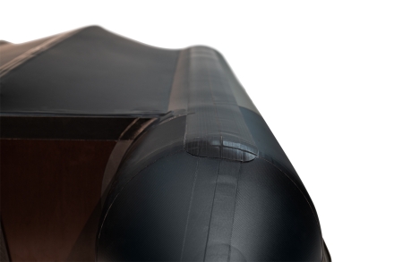 Броня-280 СК слань+киль хаки-черный (лодка ПВХ под мотор с усилением), фото 3