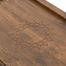 Нарды резные "Сияние 3", Ustyan Нарды резные "Сияние 3", Ustyan