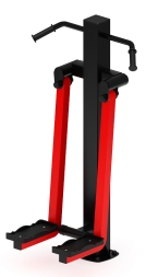 Хипс (красный) - Уличный тренажер - СТ 015-11.П, фото 1 Хипс (красный) - Уличный тренажер - СТ 015-11.П, фото 1