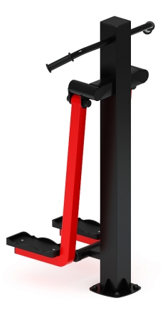 Хипс (красный) - Уличный тренажер - СТ 015-11.П, фото 2