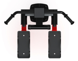 Хипс (красный) - Уличный тренажер - СТ 015-11.П, фото 5 Хипс (красный) - Уличный тренажер - СТ 015-11.П, фото 5