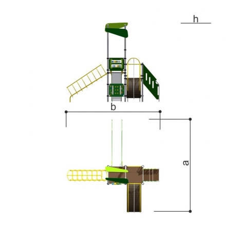 Игровой комплекс Романа 101.34.01, фото 3
