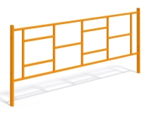МФ 7.081 Ограждение металлическое в сборе