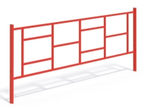 МФ 7.081 Ограждение металлическое в сборе