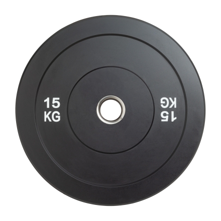 Диск бамперный 51 мм. обрезиненный  15 кг (модель: D5), фото 1