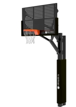 Стойка баскетбольная под бетонирование с металлическим щитом вынос 1200мм