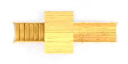 Зимняя горка Савушка Зима Wood 5 (скат 3м), фото 5