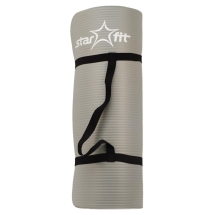 Коврик для йоги FM-301 NBR 183x58x1,5 см, серый