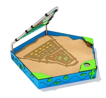 Песочный дворик ЛД051001 для детской площадки Песочный дворик ЛД051001 для детской площадки