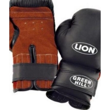 Перчатки LION черные BGL-2020 (12oz)