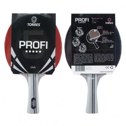Ракетка для настольного тенниса TORRES Profi 5*, для спортсменов