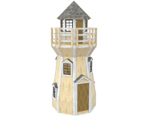 Игровой домик TORUDA WOOD Маяк-амбар Игровой домик TORUDA WOOD Маяк-амбар