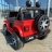 Электромобиль Jeep Rubicon 4WD красный