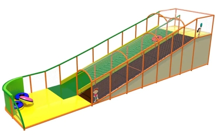 Тюбинговая горка Дворик, фото 1