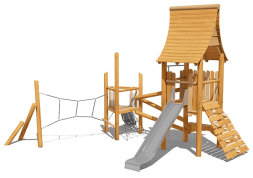 Игровой комплекс Эко VST 0031 для детской площадки, фото 1 Игровой комплекс Эко VST 0031 для детской площадки, фото 1
