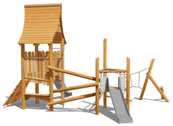 Игровой комплекс Эко VST 0031 для детской площадки, фото 2 Игровой комплекс Эко VST 0031 для детской площадки, фото 2