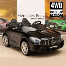 Электромобиль Mercedes-Benz GT R HL289 4WD черный