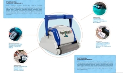 Робот пылесос Hayward TigerShark 2 (Пен. валик), фото 4