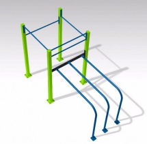 Комплекс турников и брусья