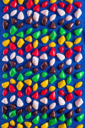 Коврик-дорожка массажный с цветными камнями (100x40 см), фото 5