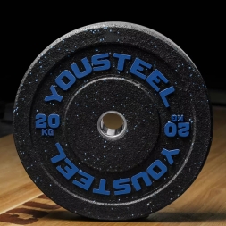 Бампированный диск YOUSTEEL HI-TEMP 20 кг, фото 1 Бампированный диск YOUSTEEL HI-TEMP 20 кг, фото 1