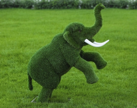 Топиари Мамонт на дыбах - газон Eco, фото 1