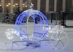 Световая фигура Карета для Золушки 02/038, фото 2