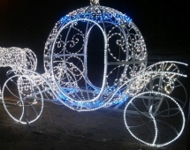 Световая фигура Карета для Золушки 02/038