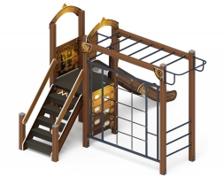 Детская игровая площадка Играйте с нами Эко ДИК 2.01.1.05-02 H=1200, фото 1
