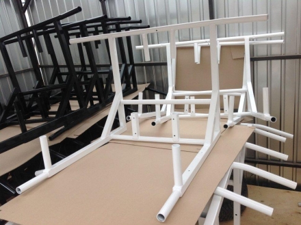 Турник брусья пресс 3 в 1 цельносварной ST, фото 5