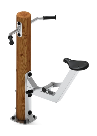 Тренажер вело (лиственница темный) СТ 016-Л.И3.01, фото 1