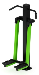 Хипс (зеленый) - Уличный тренажер - СТ 015-12.П, фото 4 Хипс (зеленый) - Уличный тренажер - СТ 015-12.П, фото 4