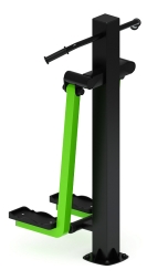 Хипс (зеленый) - Уличный тренажер - СТ 015-12.П, фото 2 Хипс (зеленый) - Уличный тренажер - СТ 015-12.П, фото 2