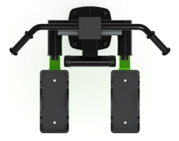 Хипс (зеленый) - Уличный тренажер - СТ 015-12.П, фото 5 Хипс (зеленый) - Уличный тренажер - СТ 015-12.П, фото 5