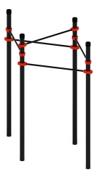 Воркаут 108 красный ВТ 12.08-01, фото 3 Воркаут 108 красный ВТ 12.08-01, фото 3