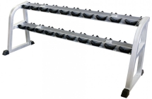 Стойка для хранения гантелей на 10 пар MB Barbell Стойка для хранения гантелей на 10 пар MB Barbell