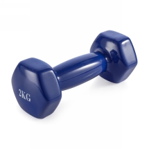 Гантель неразборная 2 кг винил Гантель неразборная 2 кг винил