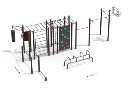 Воркаут площадка по проекту WP-128/20 &quot;Фридом&quot;, фото 1