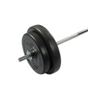 Штанга разборная, стальной гриф, пластиковые диски, 35 кг, BB-401 Штанга разборная, стальной гриф, пластиковые диски, 35 кг, BB-401