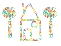 Набор из 256 цветных скрепок Pilsan Education Chain (03-303)