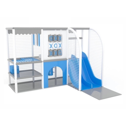 Детский игровой лабиринт «Кнопка МАКС 2» 12,3м² (3,5*3,5*2,5м), фото 1