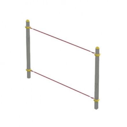 Канатная часть для конструкции "Канатоходец", фото 1