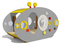 Песочница ВСТ 4151 с навесом для детской площадки Песочница ВСТ 4151 с навесом для детской площадки