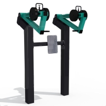 Тренажер с переменной нагрузкой "Жим от груди стоя" ТР062.18