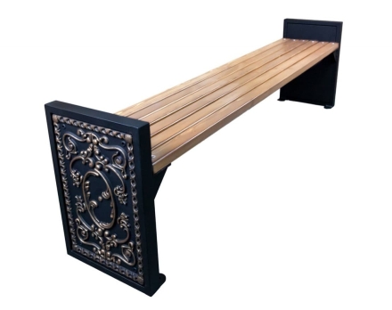 Банкетка Ампир, Лиственница 2 м, фото 2