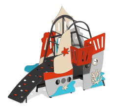 Игровой комплекс Морской ИК-215 для детской площадки, фото 1 Игровой комплекс Морской ИК-215 для детской площадки, фото 1