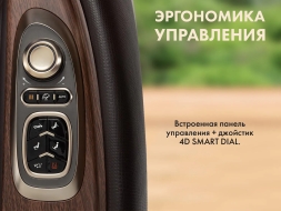 Массажное кресло FUJIMO TON PRO F888 Шоколад, фото 4